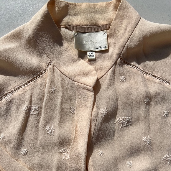 Le fou pink silk top - Picture 2 of 3